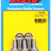 "3/8""-24 x  .750 12pt SS bolts" (5pcs) ARP-713-0750