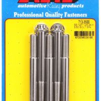 "3/8""-24 x 3.500 12pt SS bolts" (5pcs) ARP-713-3500