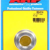 "3/4"" NPT aluminum weld bung" ARP-800-8104