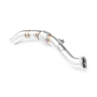 BMW M47N2 Downpipe - E83 met EURO 3 Katalysator / Roetfilter