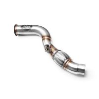 BMW M47N2 Downpipe - E90, E91 met EURO 4 Katalysator / Roetfilter