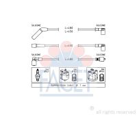 Facet 49634 Ignition cable kit Chevrolet / Daewoo