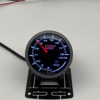 Voltage meter Wit / Rood 52 mm PK series