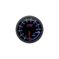 Olie druk meter Wit / Rood 52 mm PK series