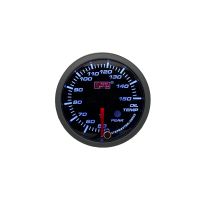 Olie temperatuur meter Wit / Rood 52 mm PK series
