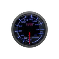  Olie temperatuur meter 52 mm wit SM series