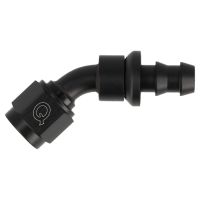QSP slang adapter push-on - 45 graden