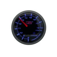 Voltage meter 52 mm zwart SM series