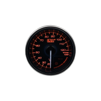 Water temperatuur Meter Zwart 60 mm premium